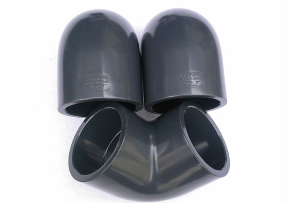 UPVC90度弯头DN80